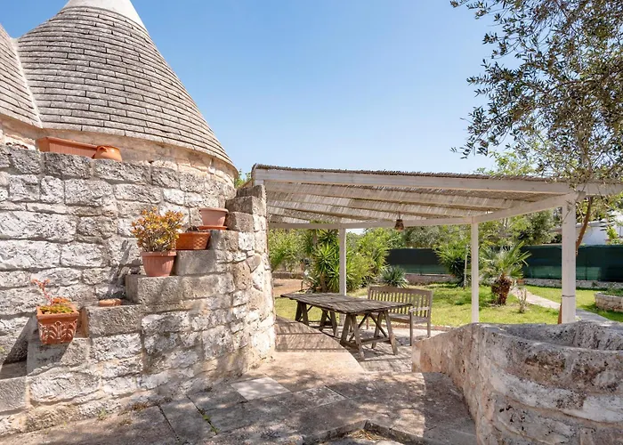 Trullo Ulivo With Pool 카로비그노